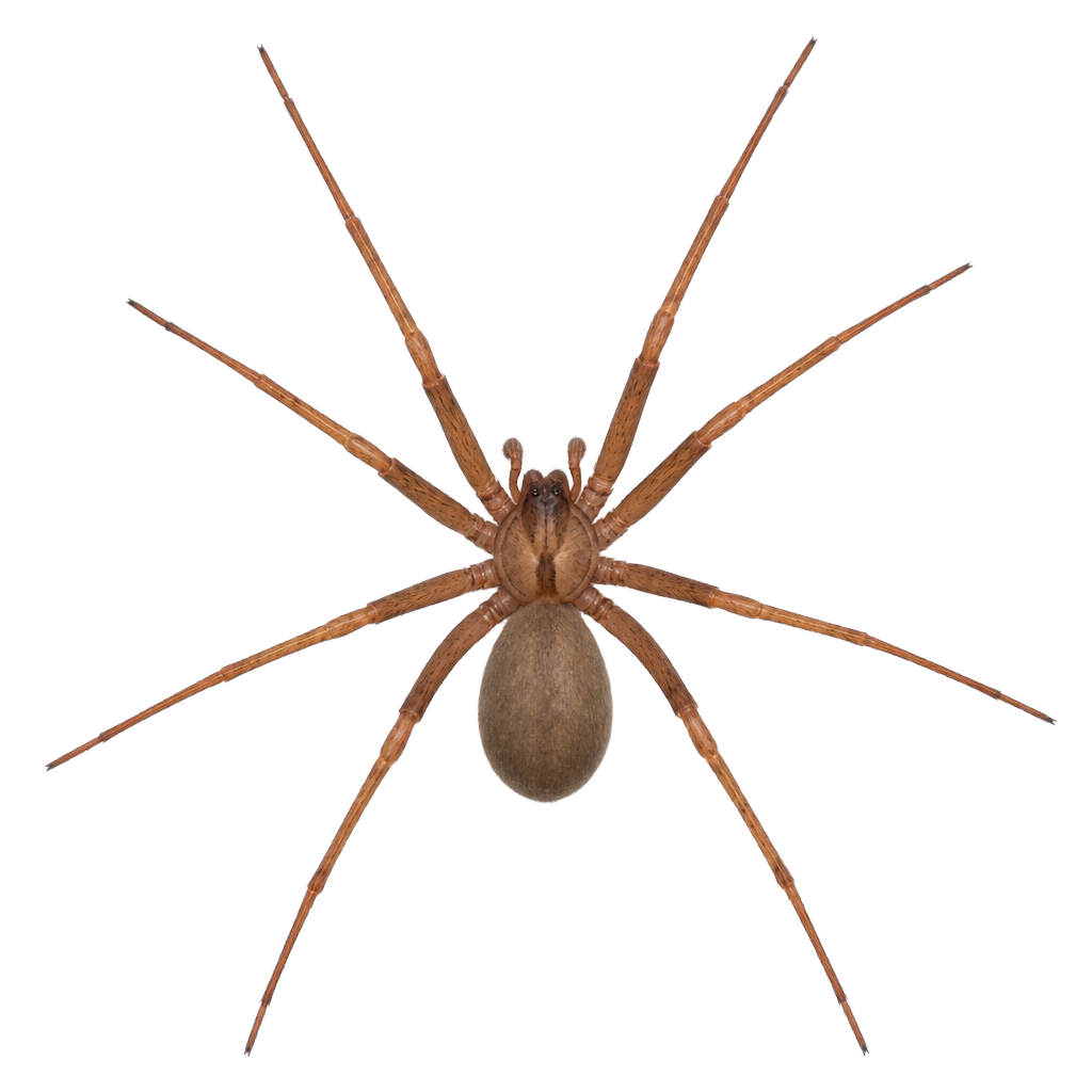 Close-up of a house spider
